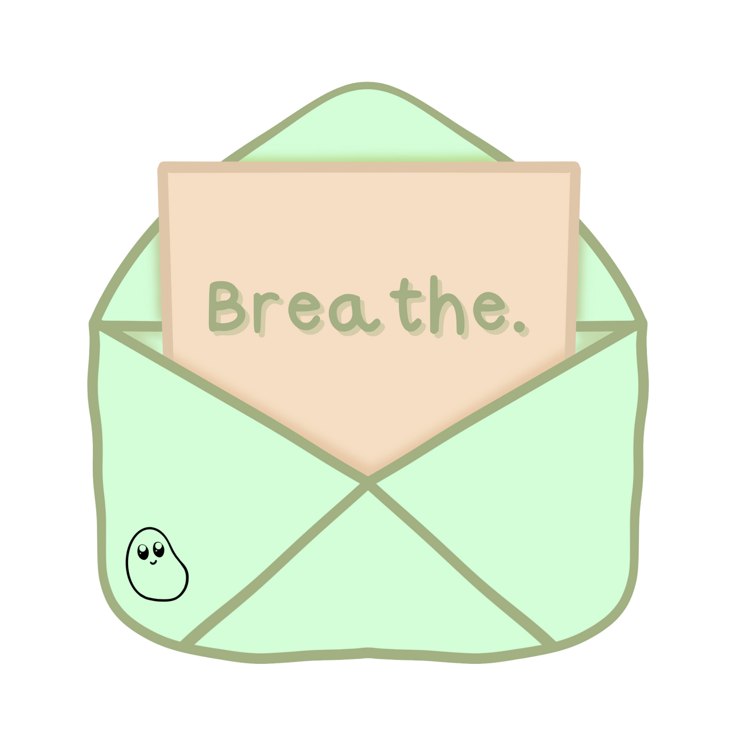 Self love letters - Die cut Stickers