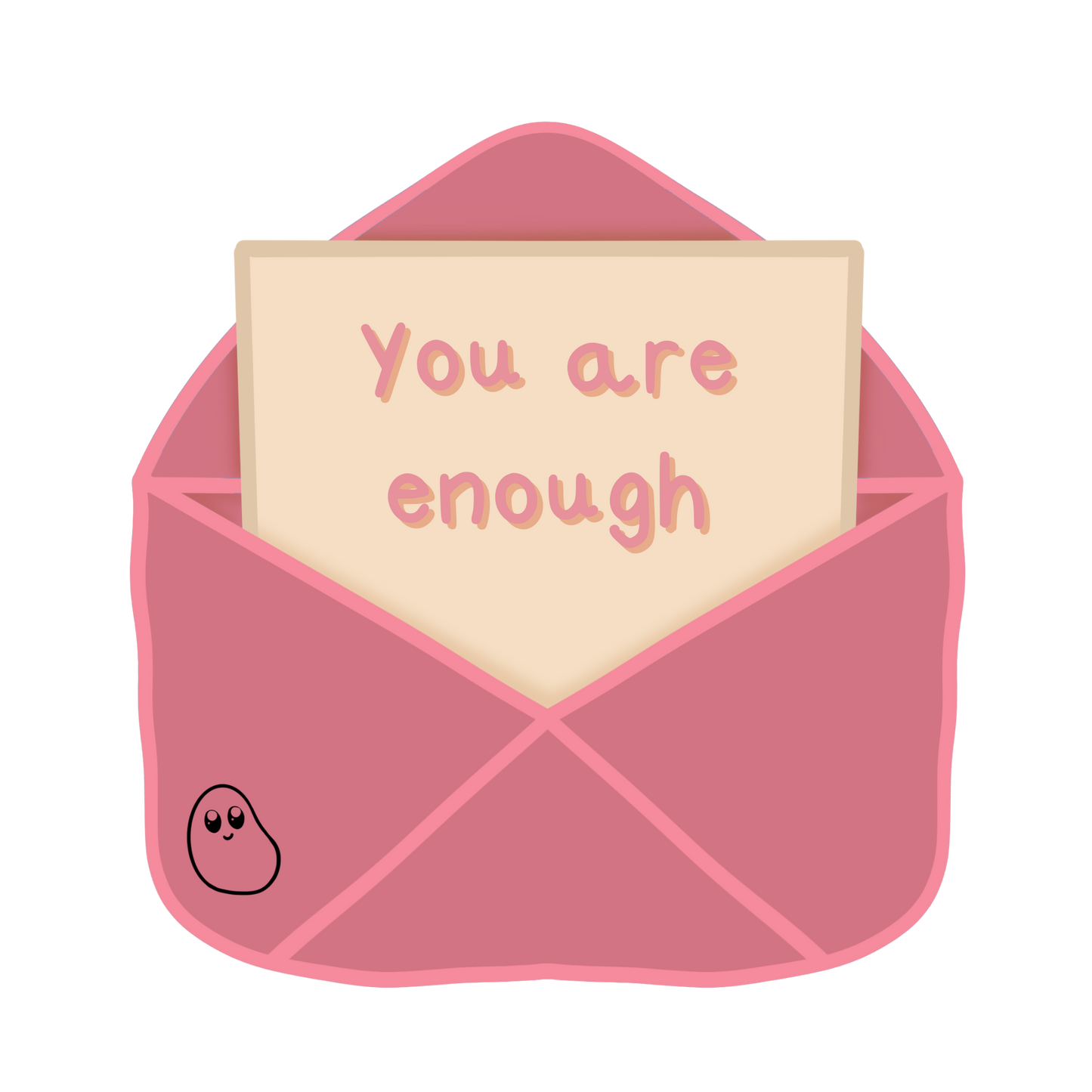 Self love letters - Die cut Stickers