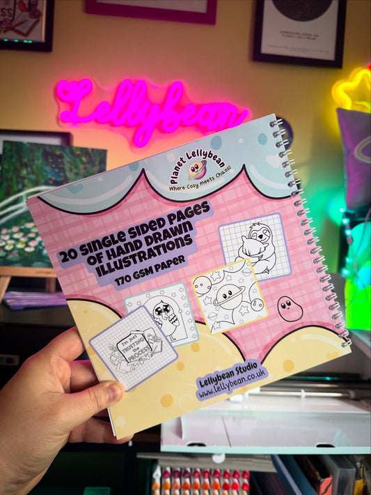 Cosy and Chaotic - Colouring Book