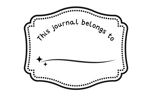 Lellybean Journal Essentials - Journal labels