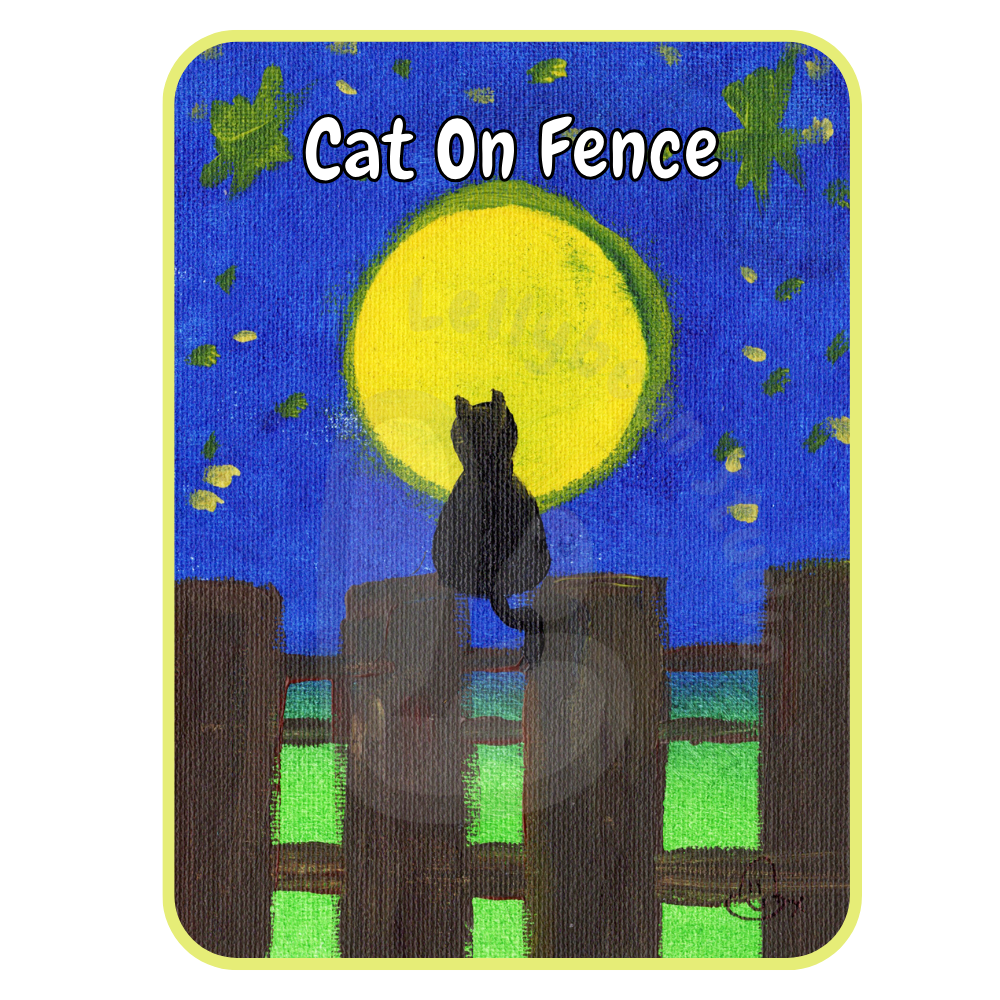 Original Artwork Prints - Die Cut Stickers