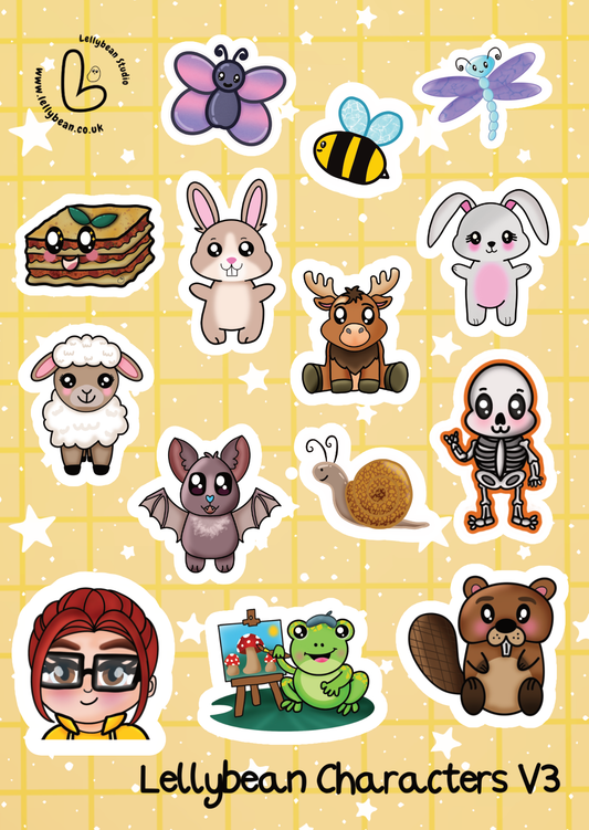Lellybean Characters V3