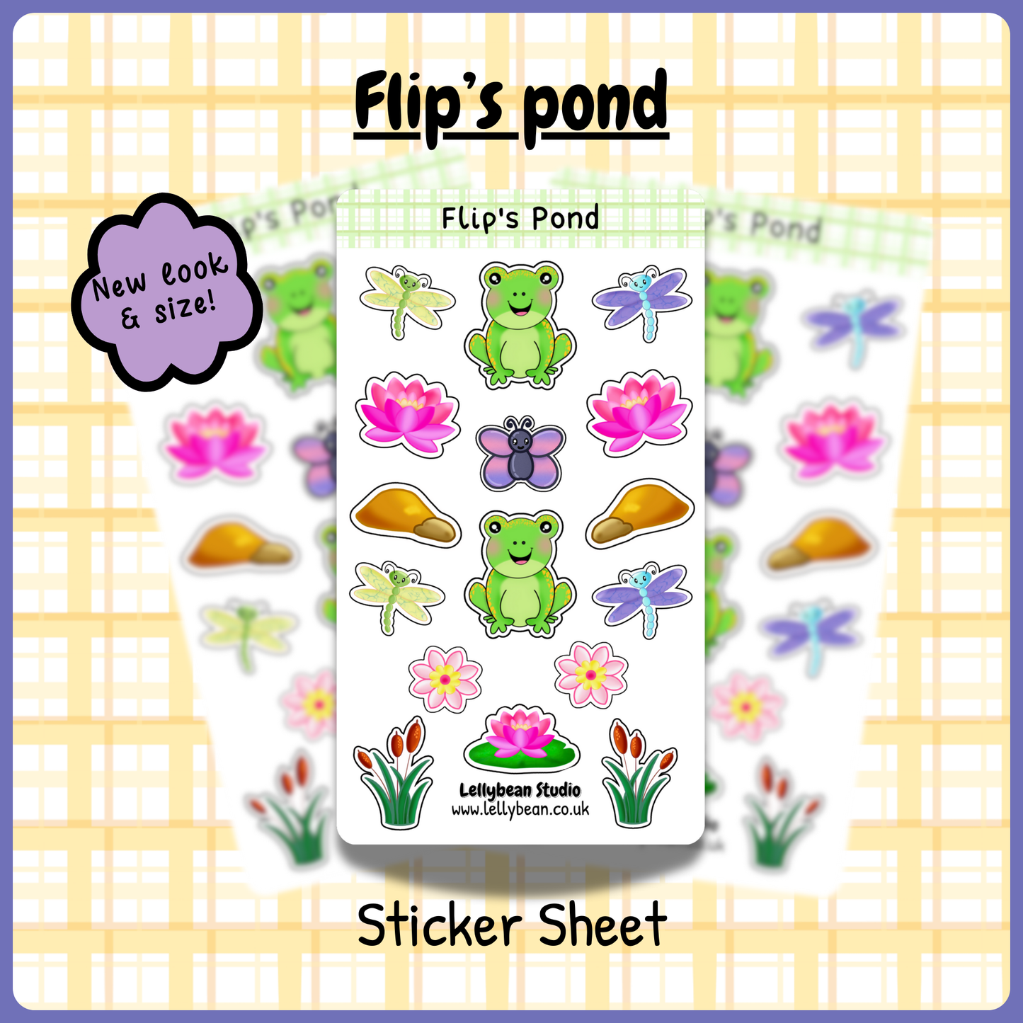 Flip's Pond - Sticker Sheet