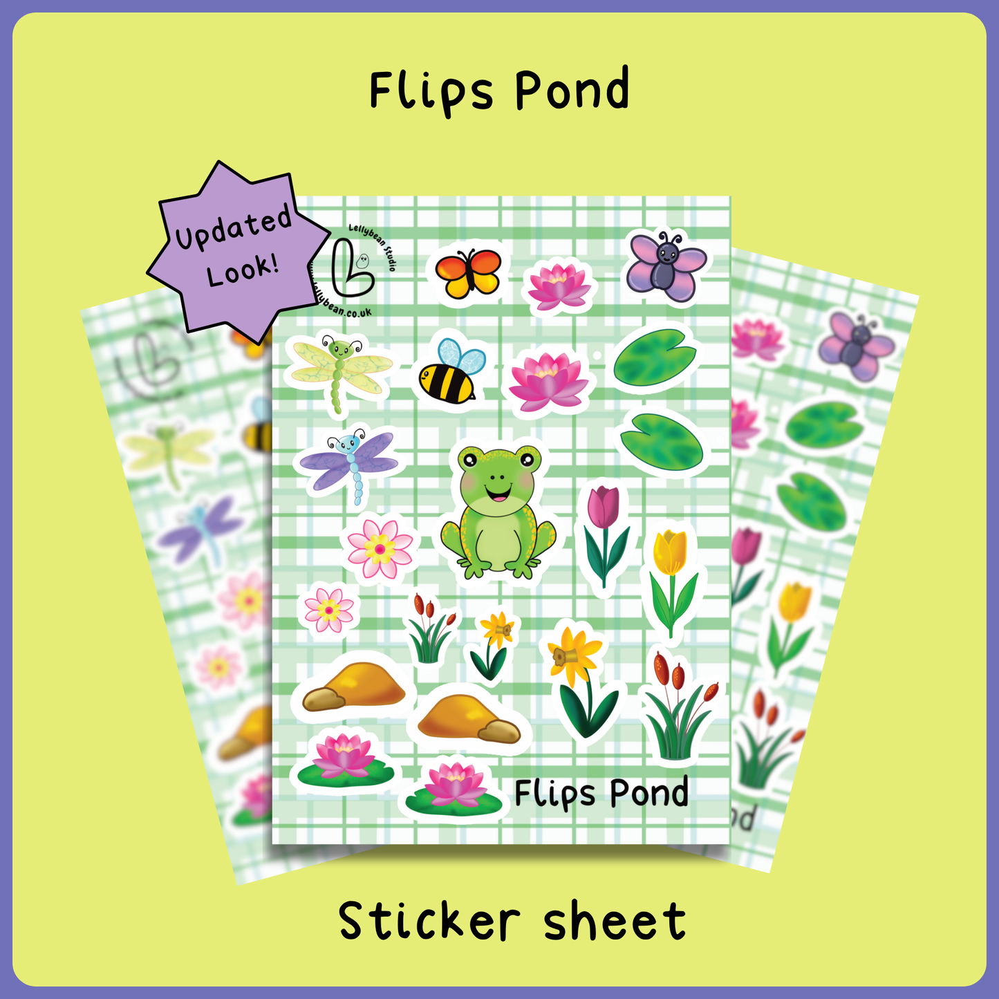 Flip's Pond - Sticker Sheet