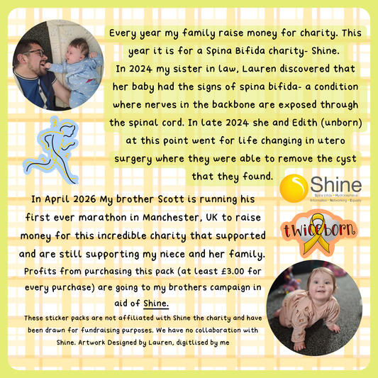 For Edith- Charity Sticker Pack.