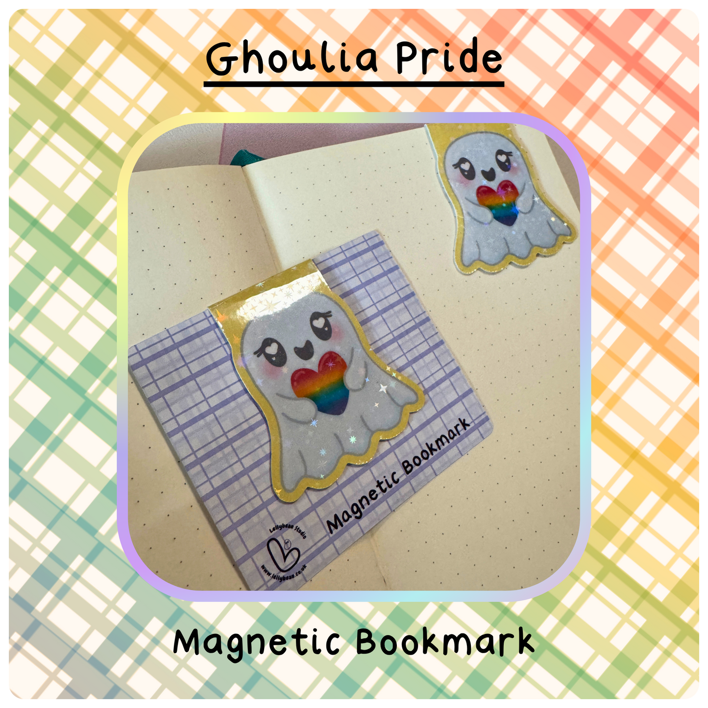 Magnetic Bookmark - Ghoulia (Pride)