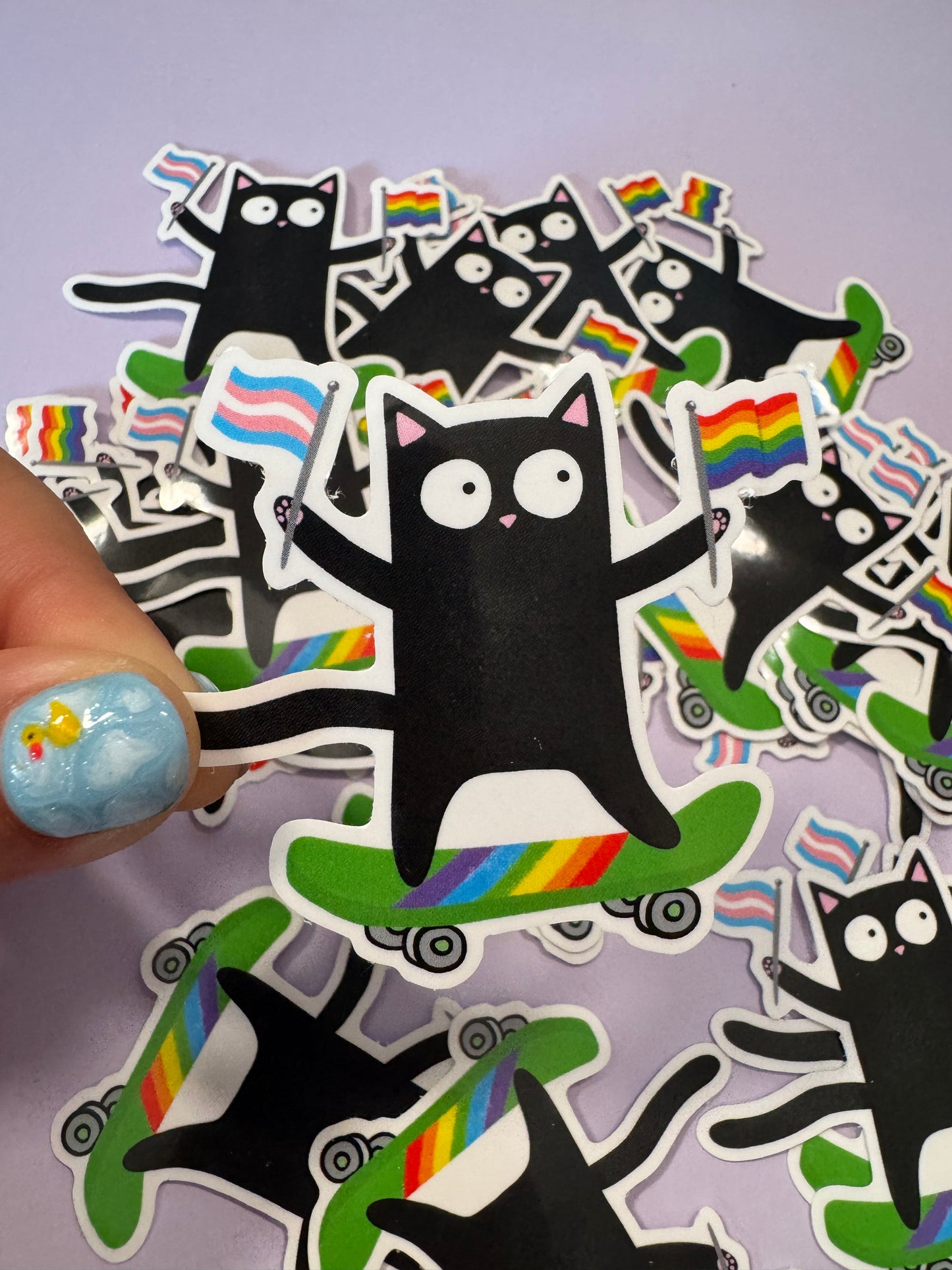 Rebel Society Co (Pride) - Die Cut Stickers
