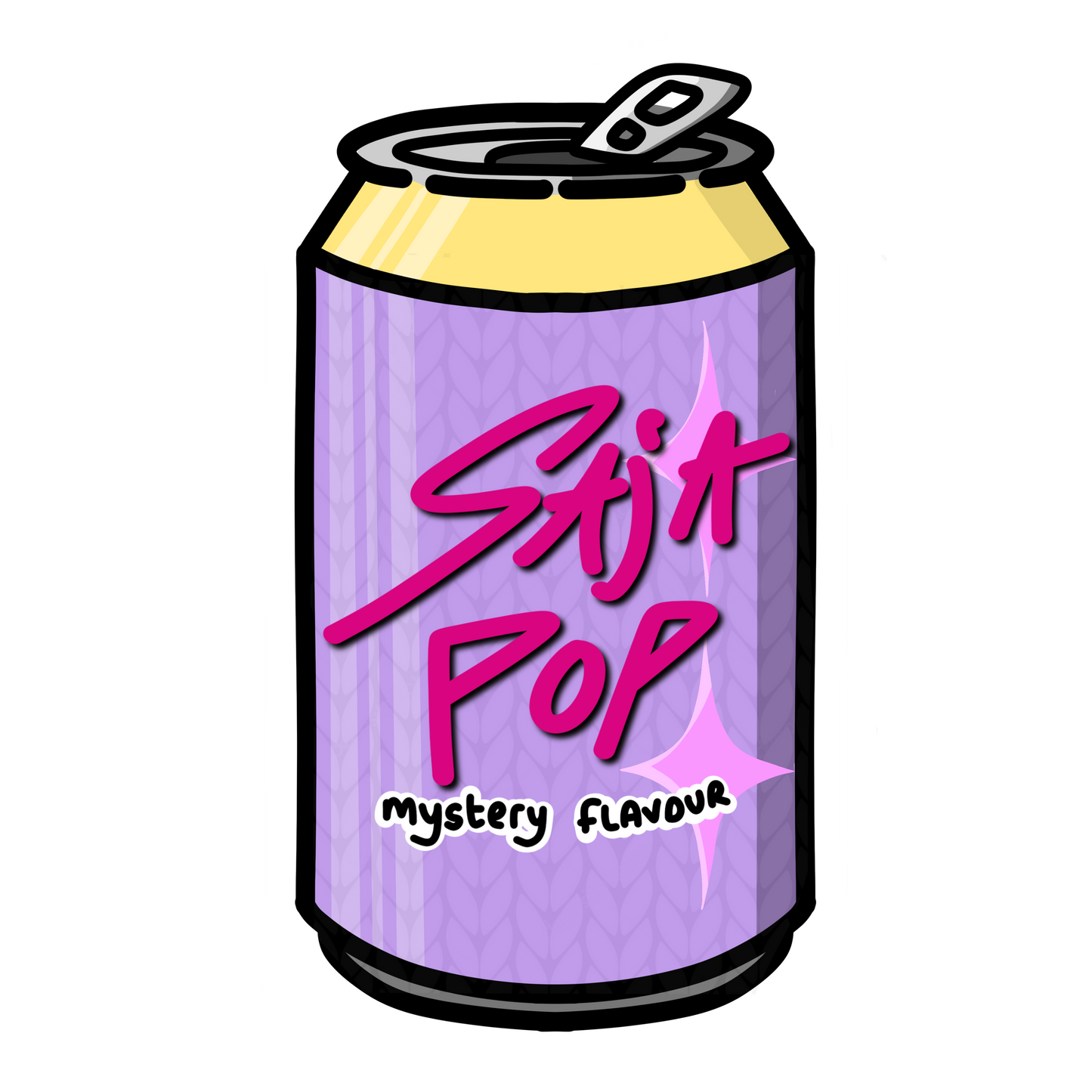 K-Pop Snacks - Soda Can Stickers