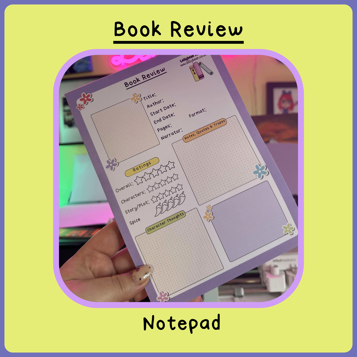 Book Review - A5 Notepad