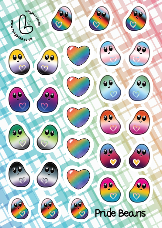 Pride Lellybeans - Sticker Sheet