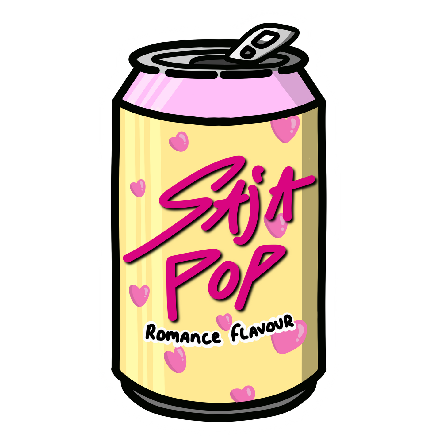 K-Pop Snacks - Soda Can Stickers