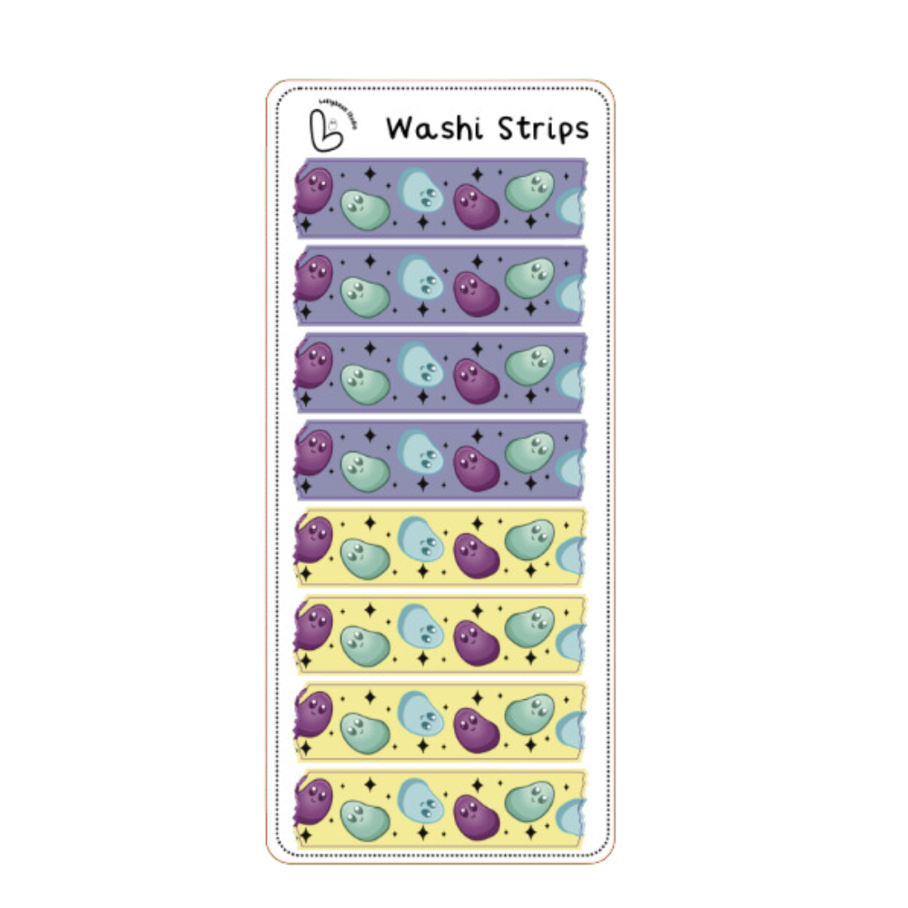 Lellybean Journal Essentials - Washi Strips