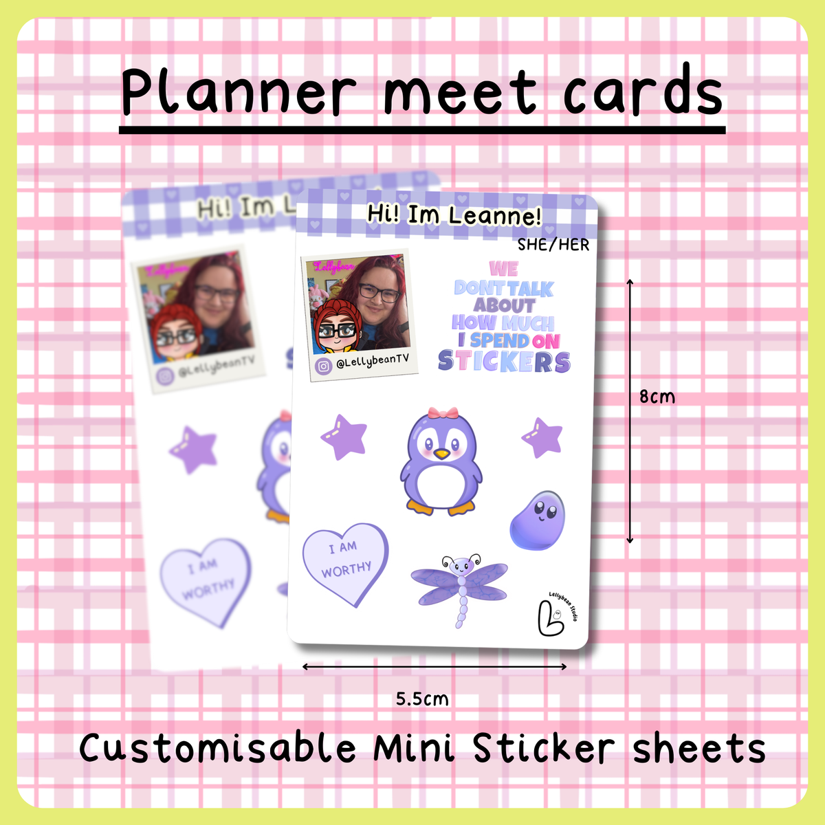 Planner Meet Up Cards
