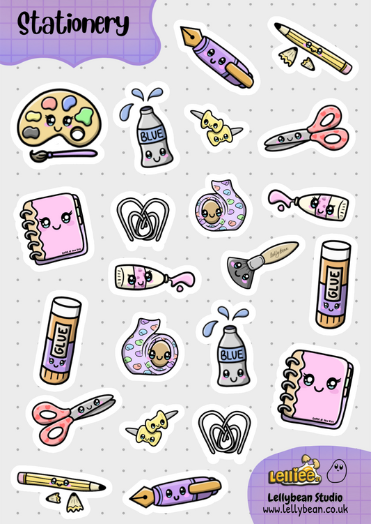 Stationery - Sticker Sheet