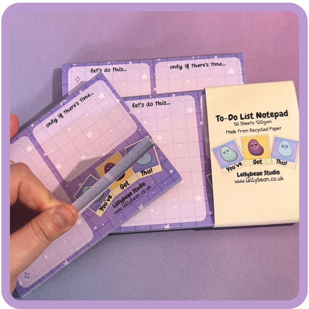 To-Do List Notepad - End of Line
