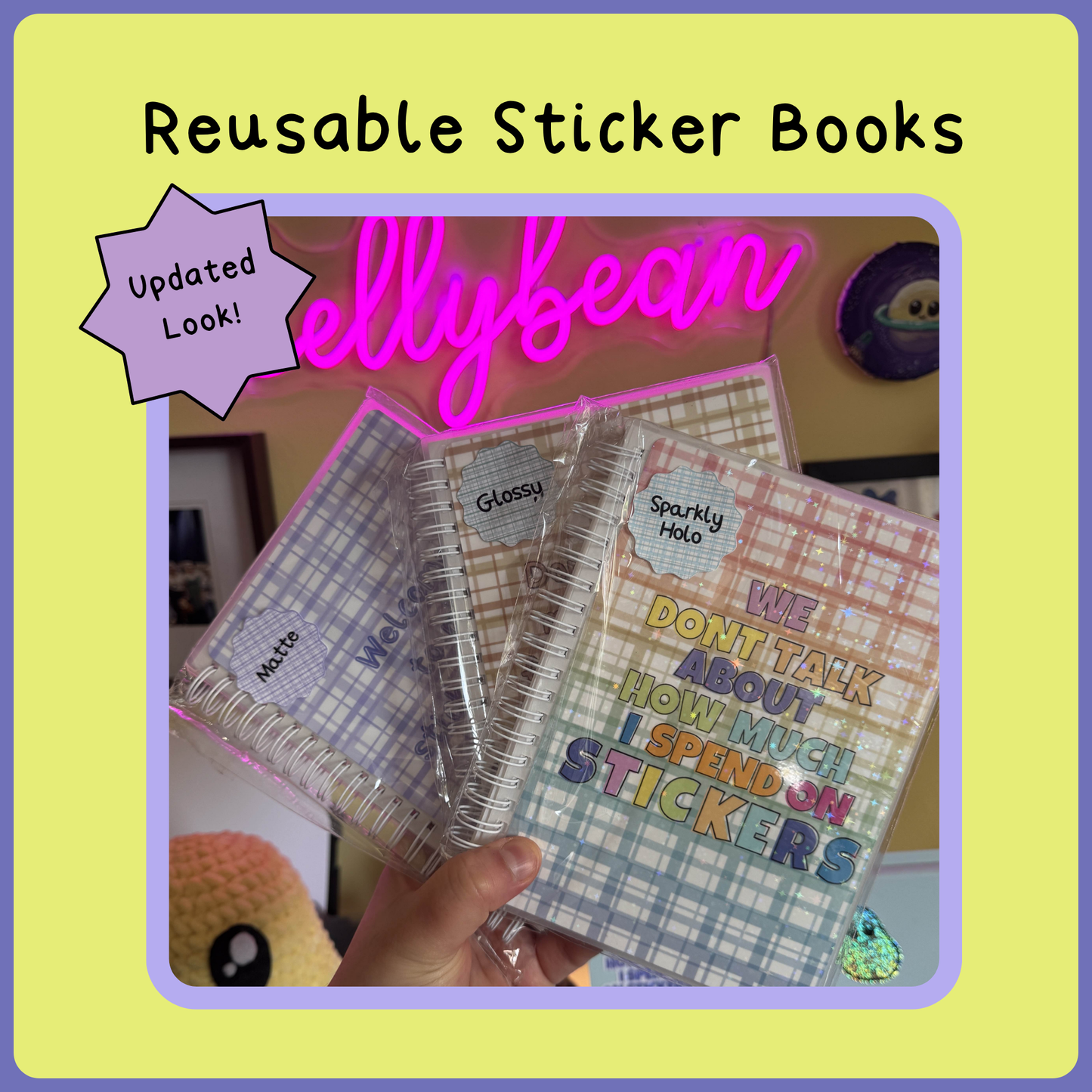 Reusable Sticker Book