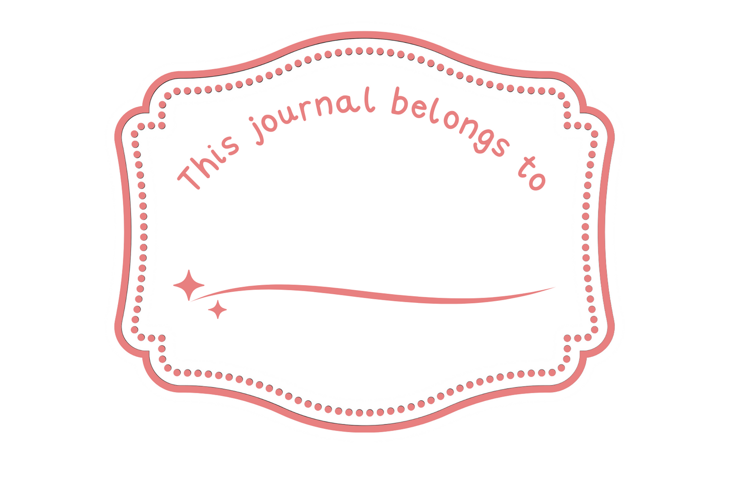Lellybean Journal Essentials - Journal labels