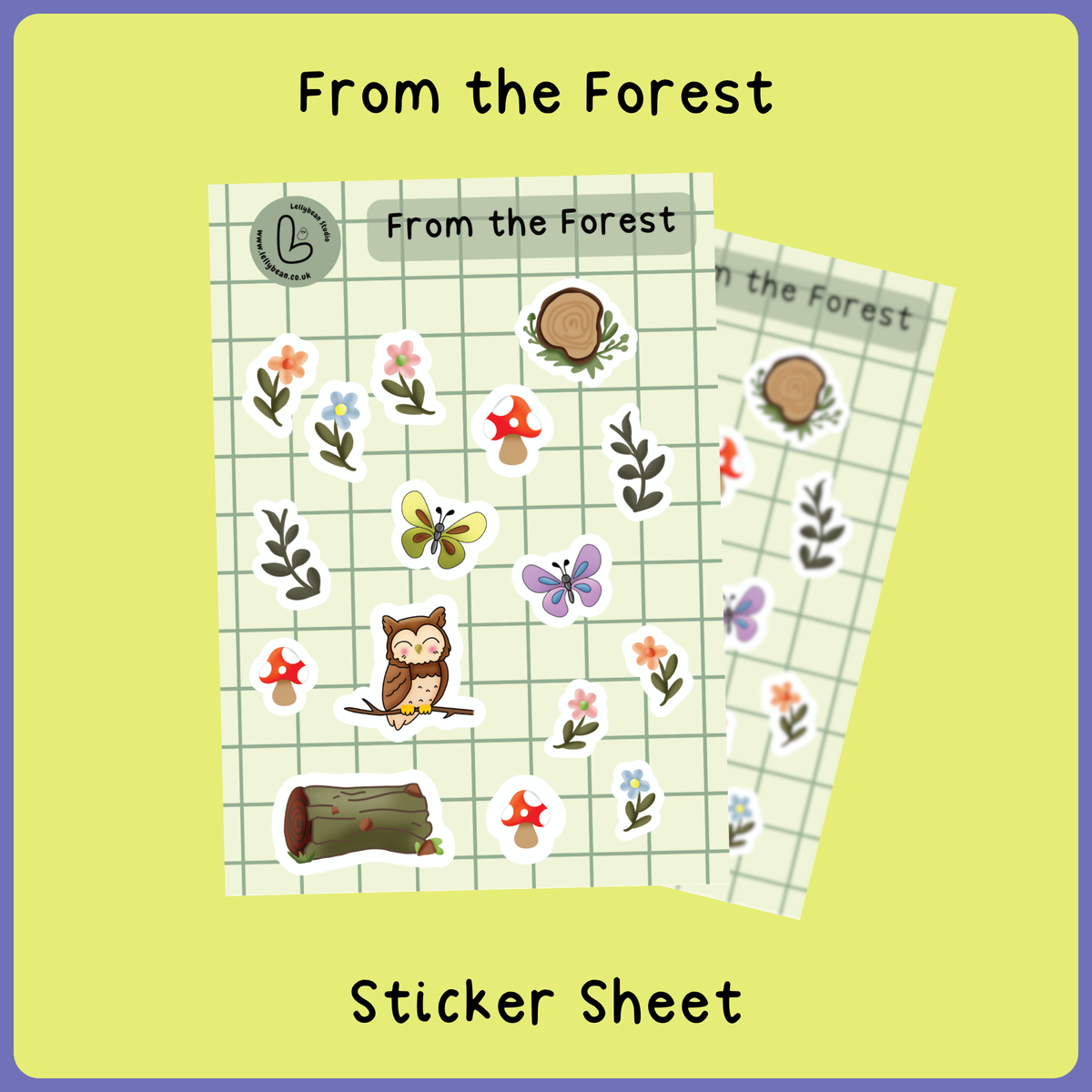 From the Forest - Sticker Sheet