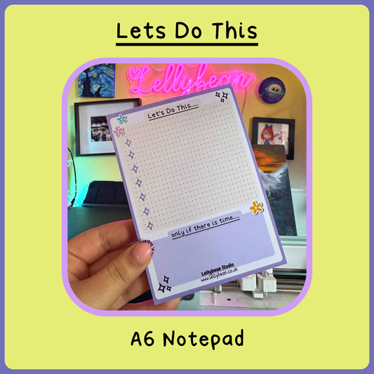 Let's do this A6 Notepad
