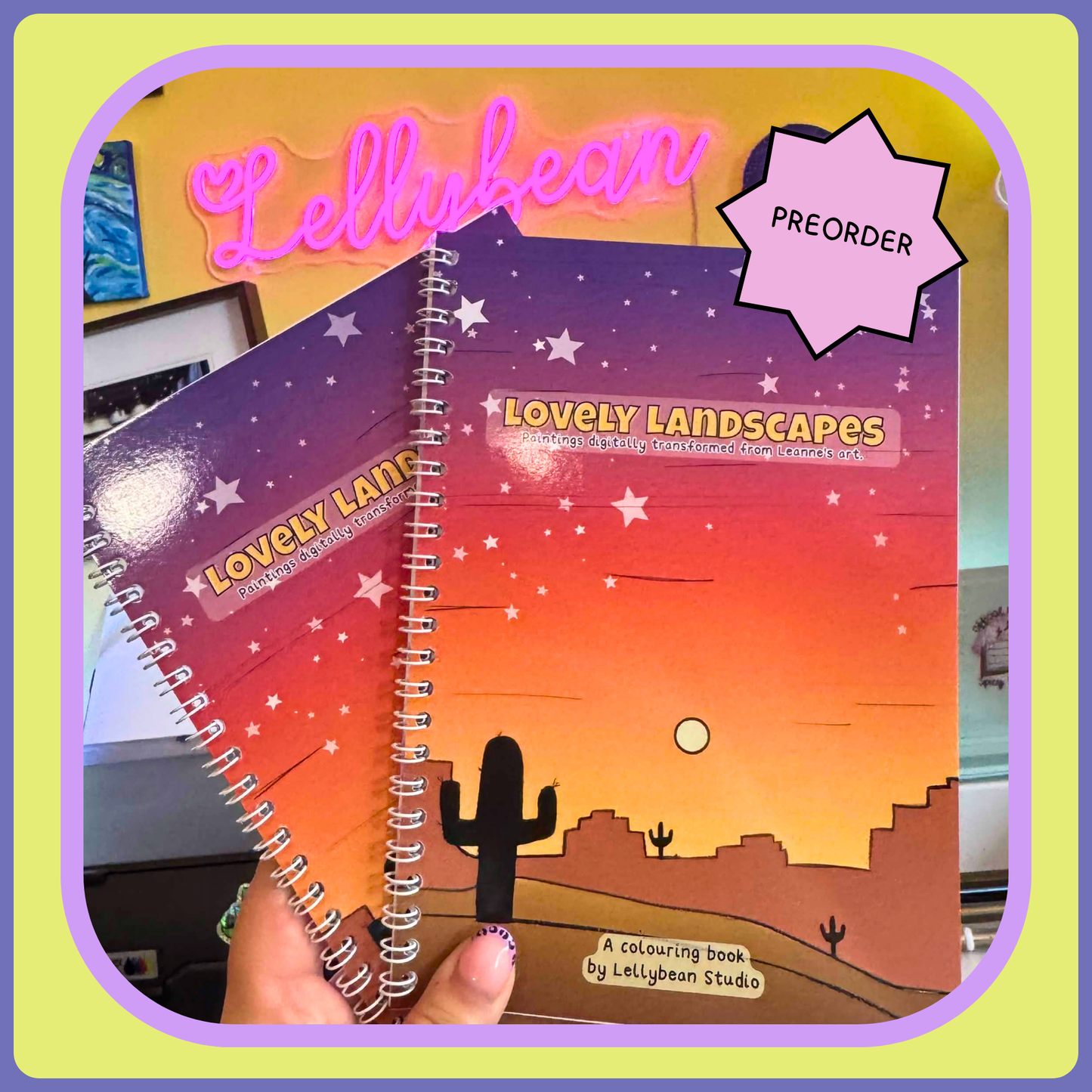 Lovely Landscapes - Colouring Book PREORDER
