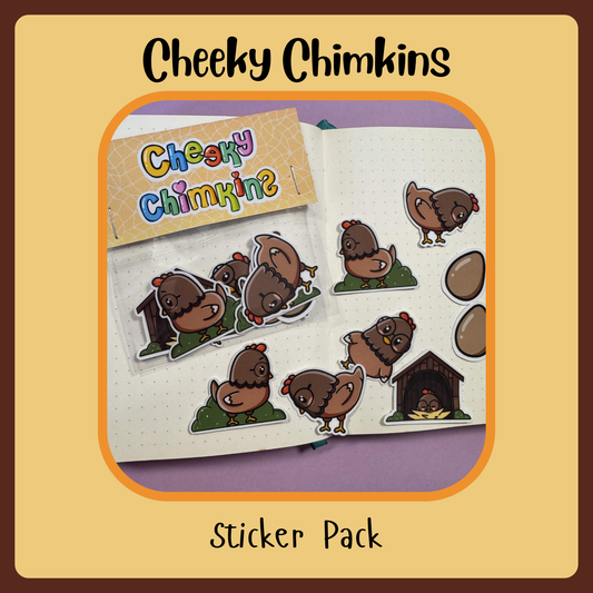 Cheeky Chimkins - Sticker Pack