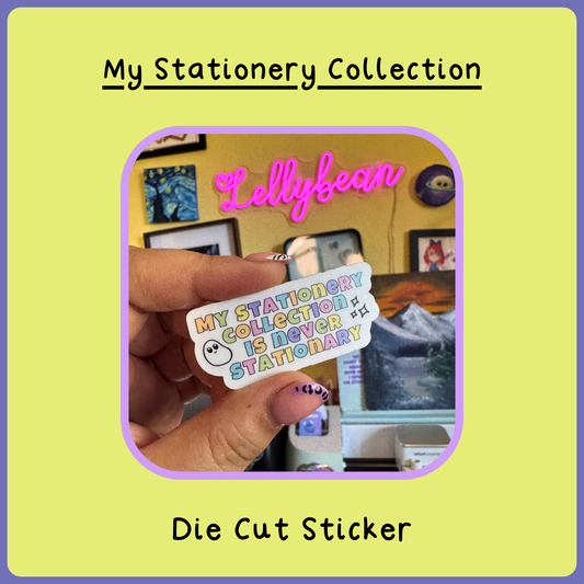 My Stationery Collection - Die Cut Sticker