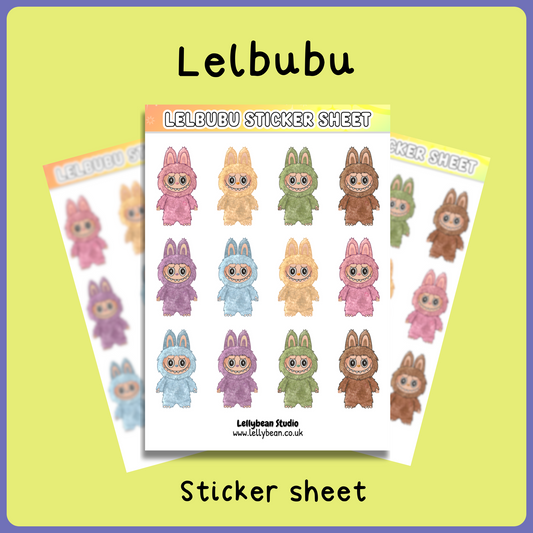 Lelbubu - Sticker Sheet