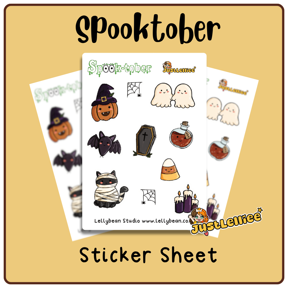 Spooktober - Sticker Sheet