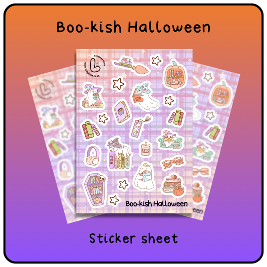Book-ish Halloween - Sticker Sheet