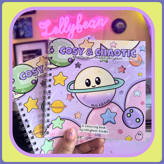 Cosy and Chaotic [Mini Edition] - Colouring Book