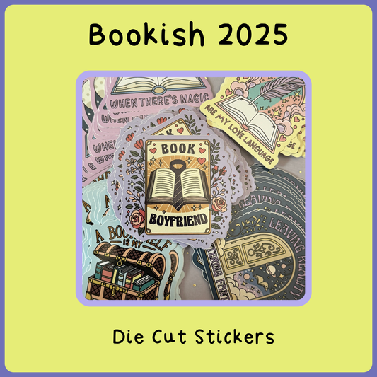Bookish 2025 - Die Cut Stickers