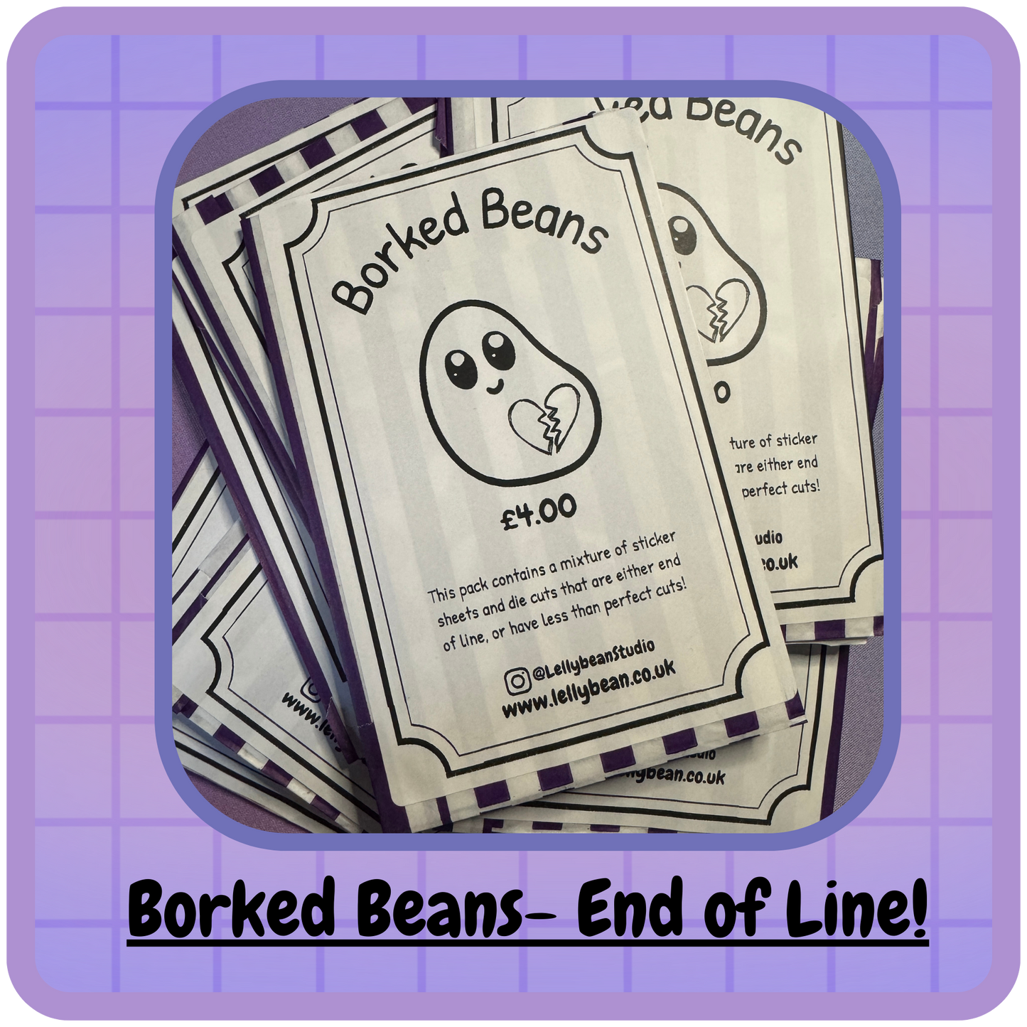 Borked Beans - Oopsie Stickers