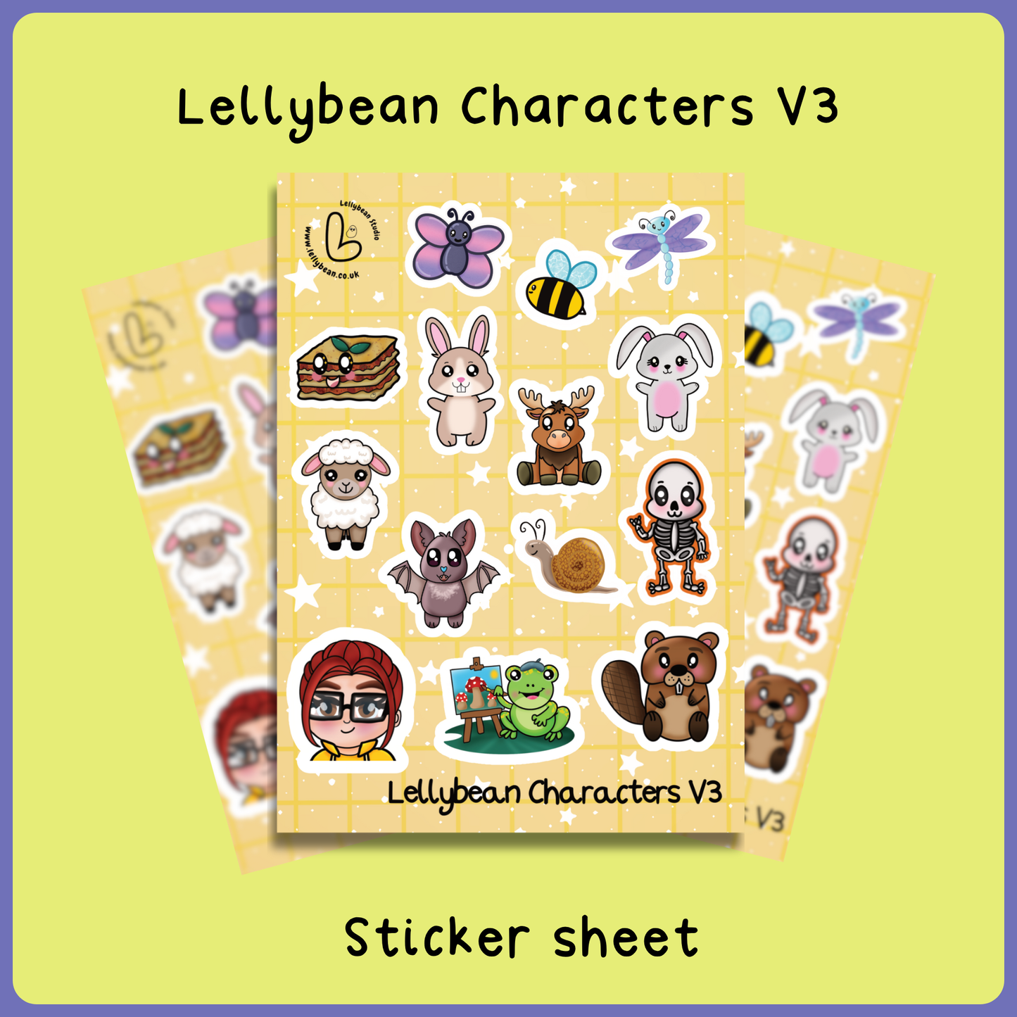 Lellybean Characters V3