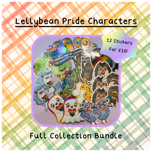 Lellybean Characters (Pride edition) - Full Collection