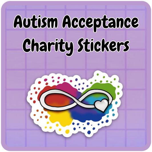 Autism Acceptance Charity Stickers