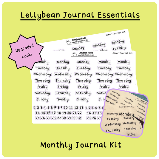 Lellybean Journal Essentials - Journal Kits