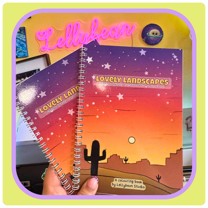 Lovely Landscapes - Colouring Book
