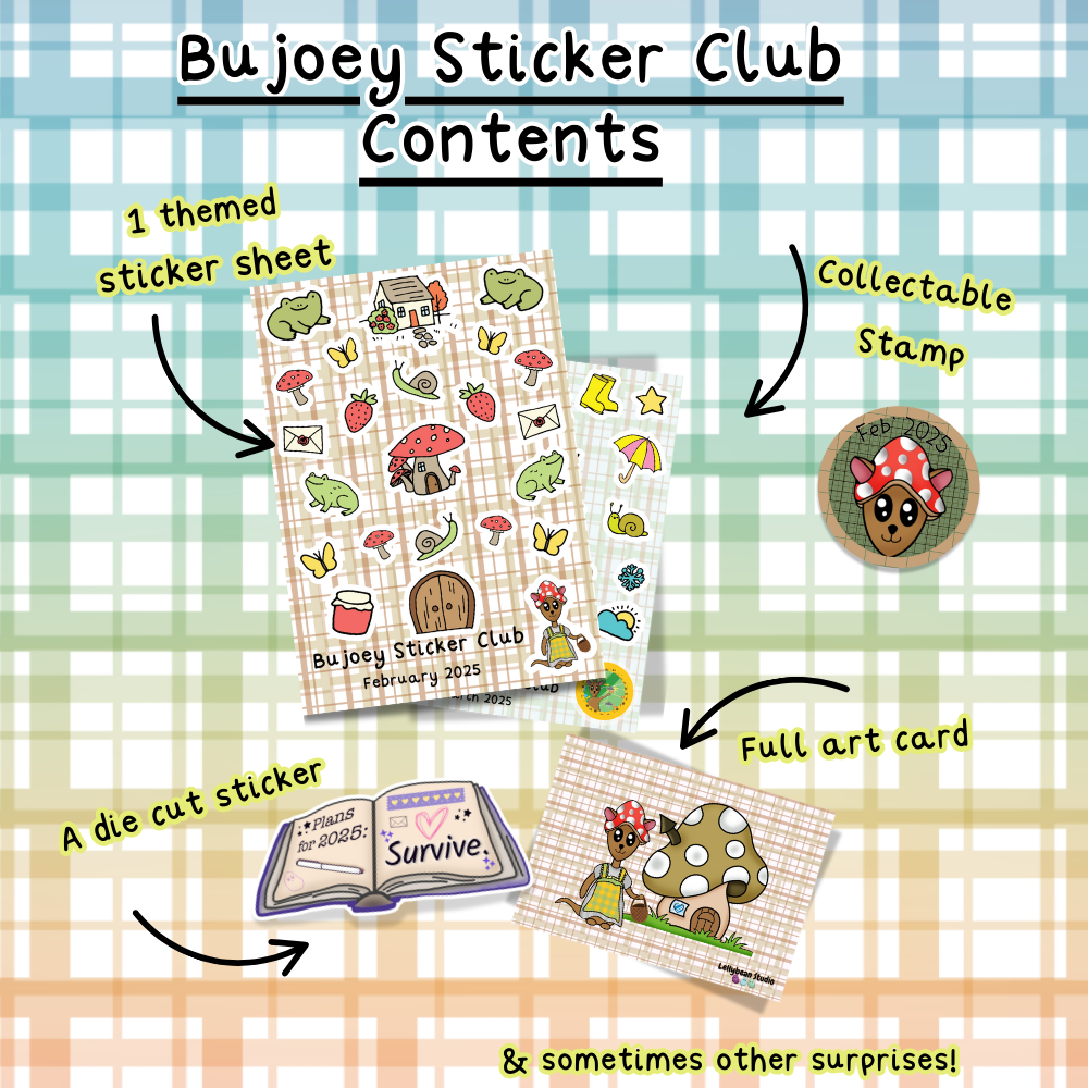 Bujoey Sticker Club (International)