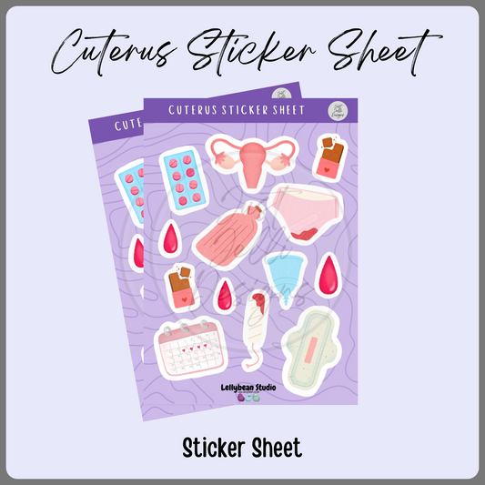 Cuterus - Sticker Sheet