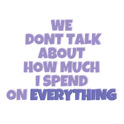 We Dont Talk About Range - Die cut Stickers