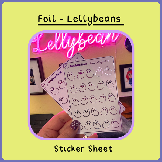Lellybeans - Foil Sticker Sheet
