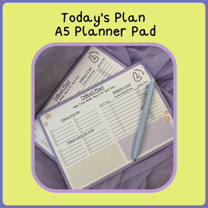 Today's Plan - A5 Planner Pad