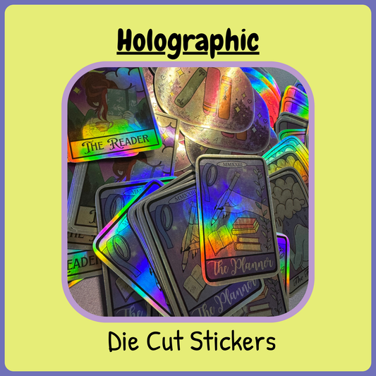 Holographic - Die Cut Stickers