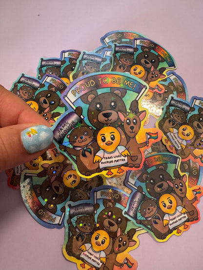 Lellybean Pride Originals  - Die Cut Stickers