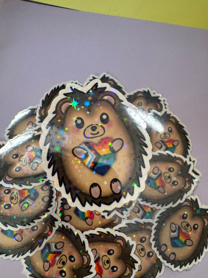 Lellybean Characters (Pride edition) - Die Cut Stickers