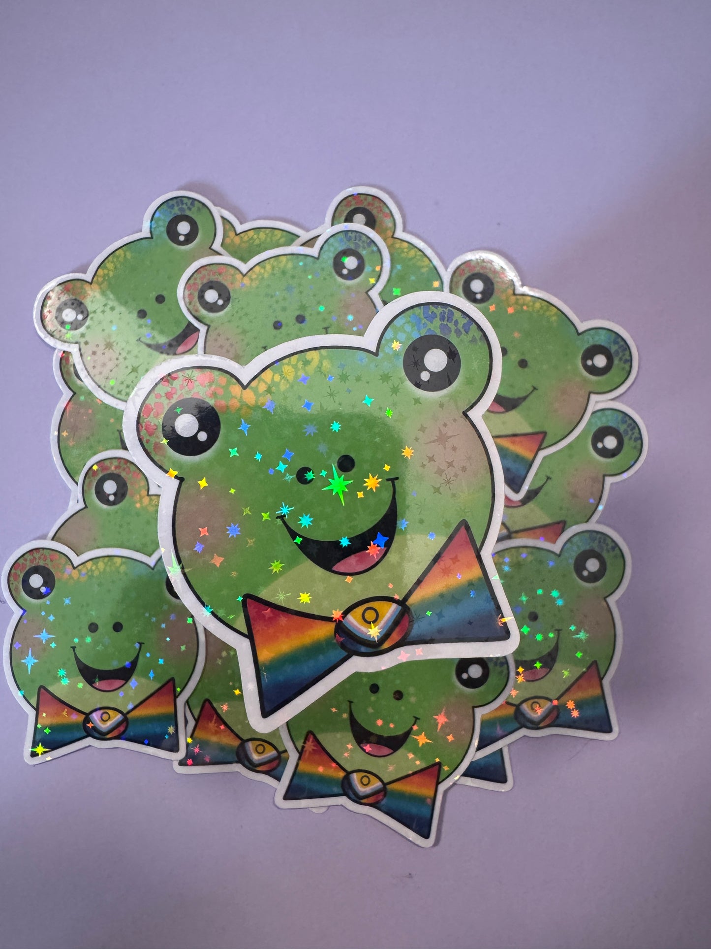 Lellybean Characters (Pride edition) - Die Cut Stickers