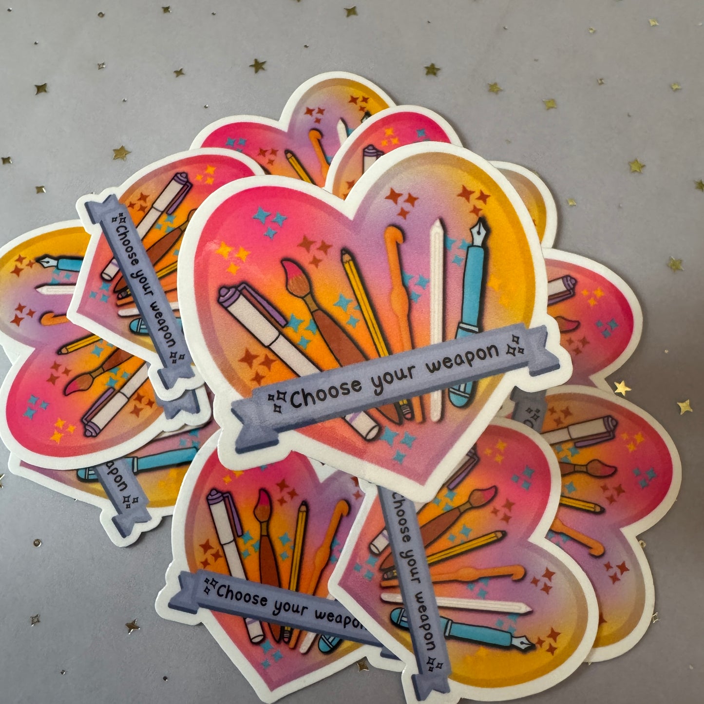 Friendships and Selfcare - Die Cut Stickers