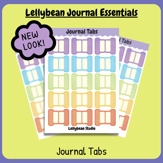 Lellybean Journal Essentials - Journal Tabs