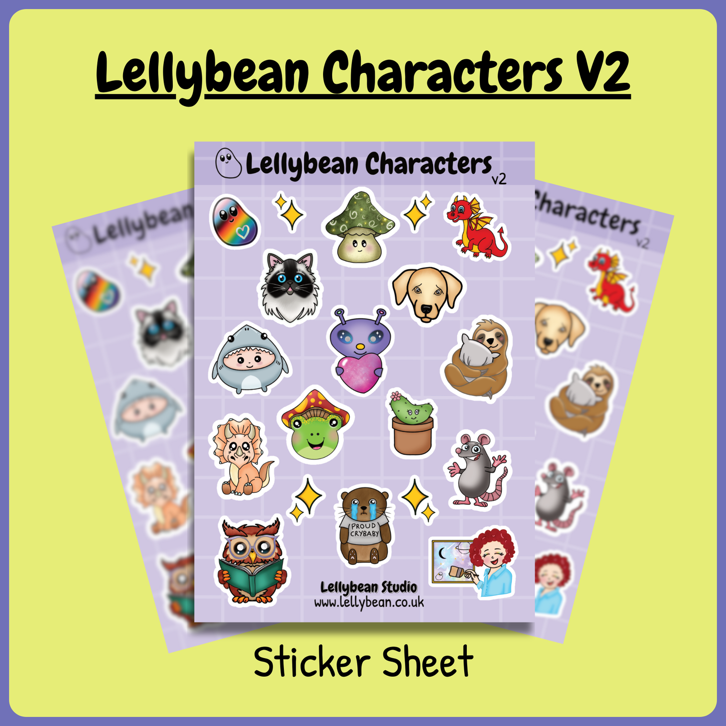 Lellybean Characters V2