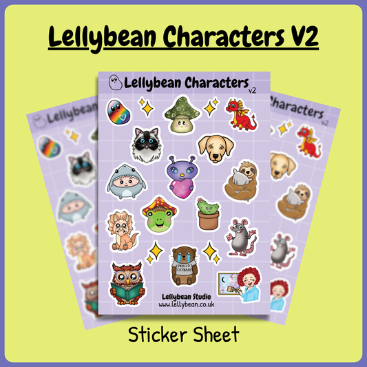 Lellybean Characters V2